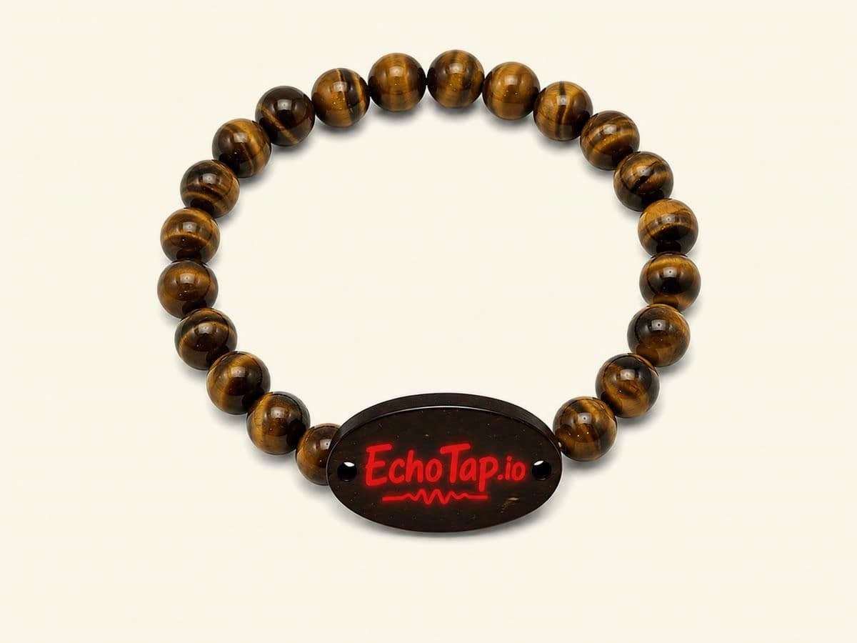 Tiger Eye EchoTap Friendship Bracelet